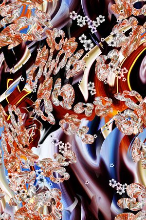 女装时尚印花华亿平台图片