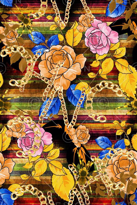 流行时尚印花华亿平台图片