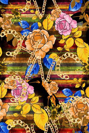 流行时尚印花华亿平台图片