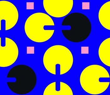 几何面料华亿平台印花华亿平台图片