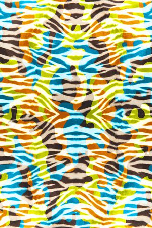 豹纹印花华亿平台图片