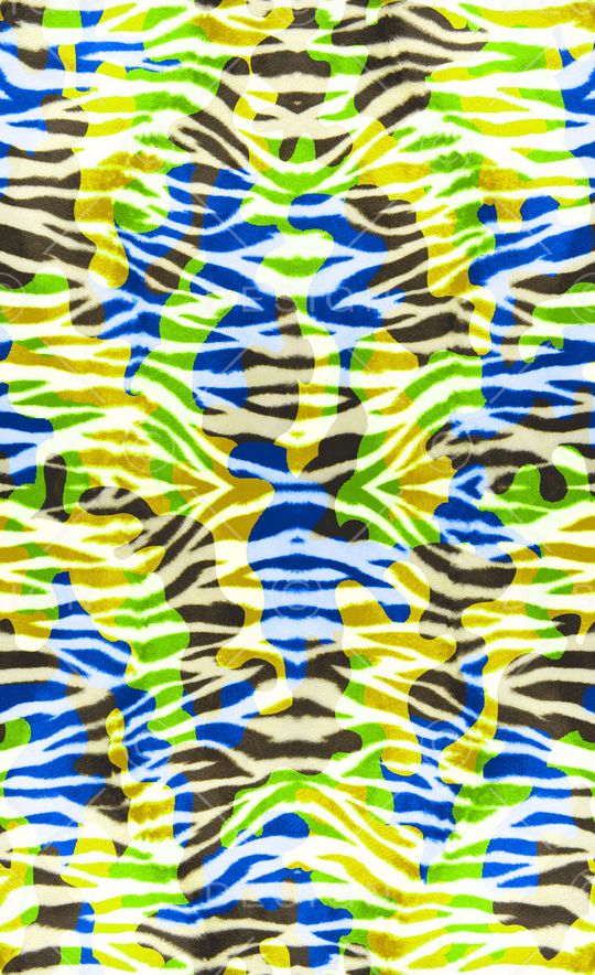 豹纹印花华亿平台图片