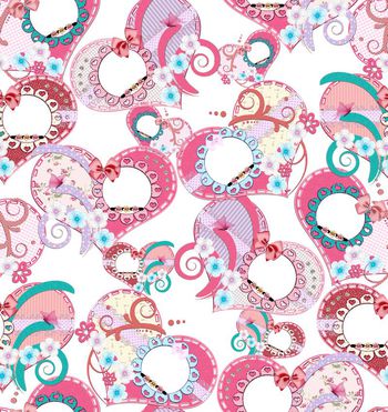 520592-罗曼蒂克心形蝴蝶结