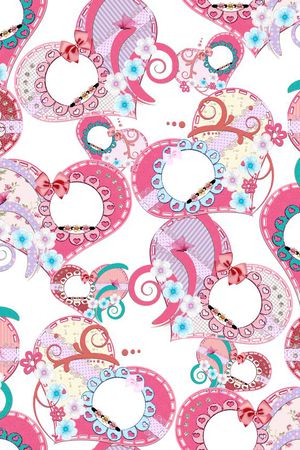 罗曼蒂克印花华亿平台图片