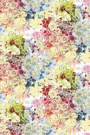 写意印花华亿平台图片