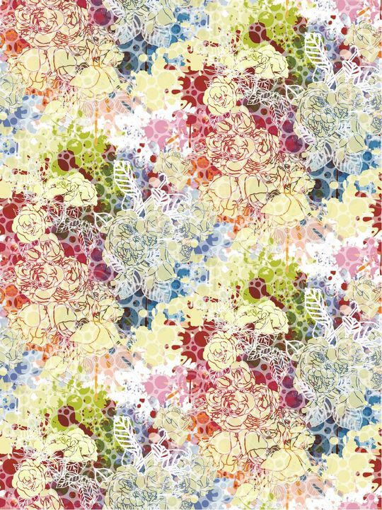 写意印花华亿平台图片