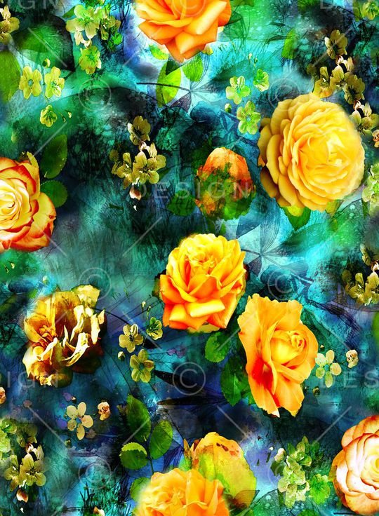 春夏  时尚印花华亿平台图片