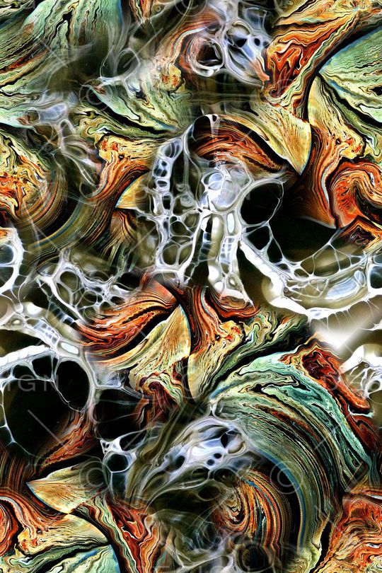 抽象印花华亿平台图片