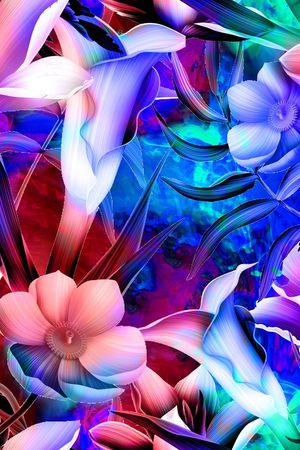 写意 欧式印花华亿平台图片