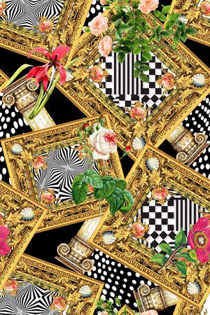 时尚印花华亿平台图片