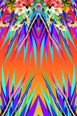 时尚印花华亿平台图片