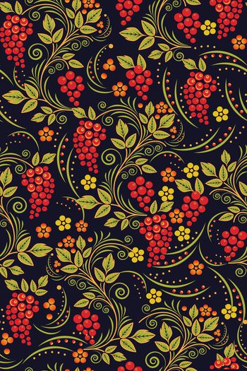 520786-欧式民族复古花秋冬女装 