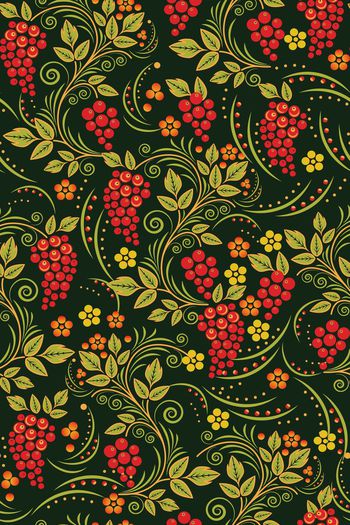 520787-欧式民族复古花秋冬女装 