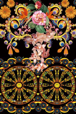 女装印花华亿平台图片