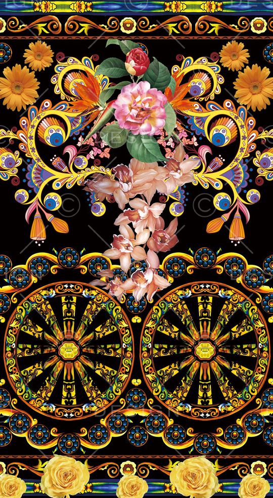 女装印花华亿平台图片