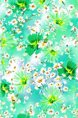 清爽印花华亿平台图片