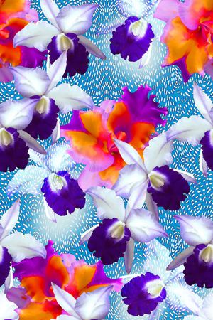 丝绸 真丝 棉布印花华亿平台图片