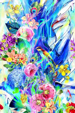 时尚印花华亿平台图片