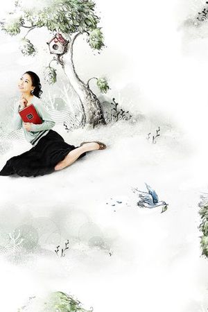 人物少女印花华亿平台图片