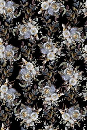 欧式宫廷  大牌印花华亿平台图片