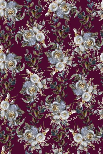 520948-欧式宫廷风 大牌 立体花  花卉 