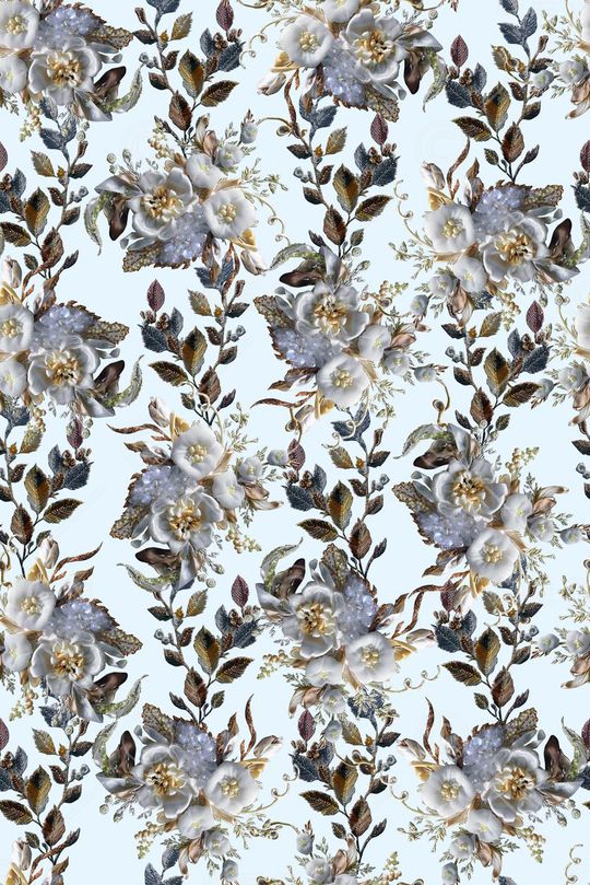 欧式宫廷  大牌印花华亿平台图片