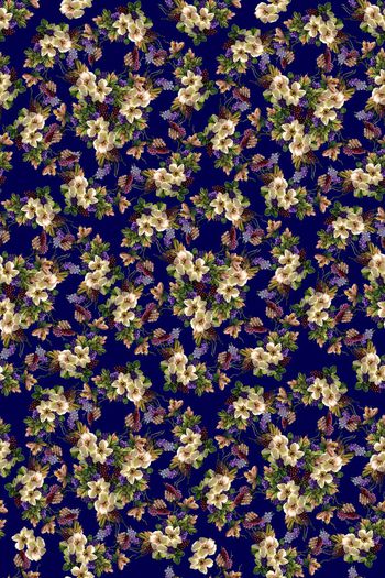 520955-大牌宫廷风 立体装饰 花卉    