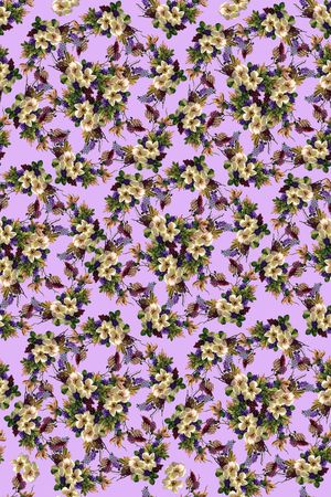 大牌宫廷风印花华亿平台图片