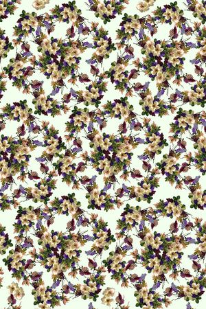 大牌宫廷风印花华亿平台图片