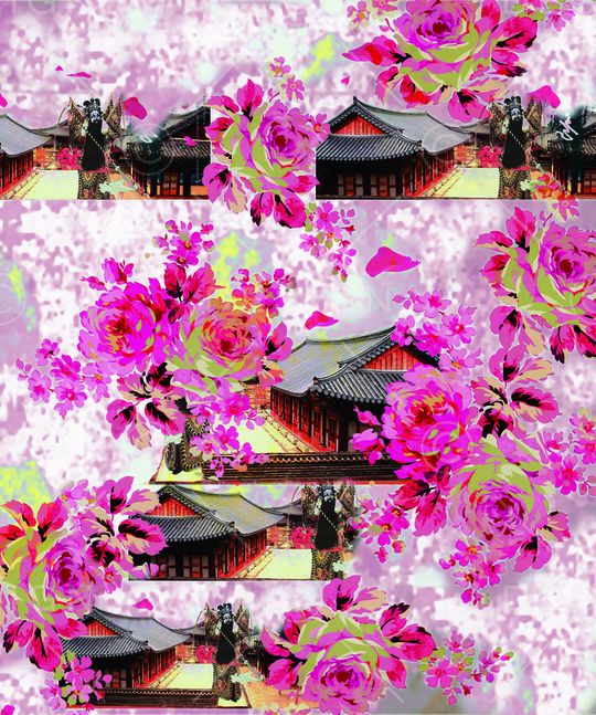 豹纹印花华亿平台图片