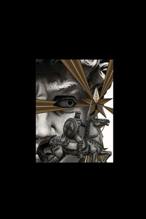 潮流时尚印花华亿平台图片