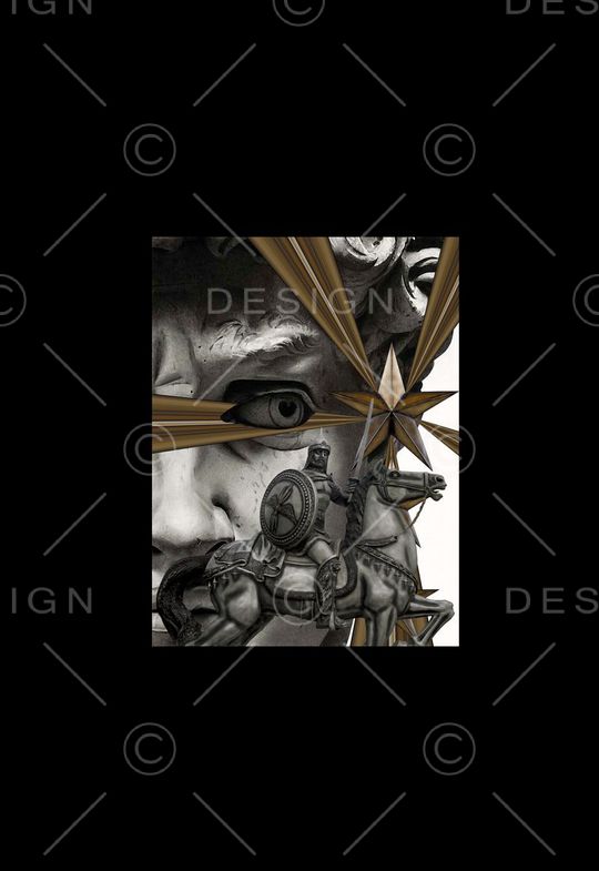 潮流时尚印花华亿平台图片