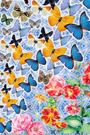 流行时尚印花华亿平台图片