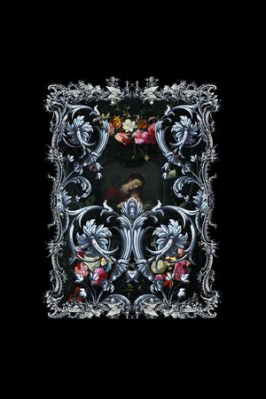 潮流时尚印花华亿平台图片