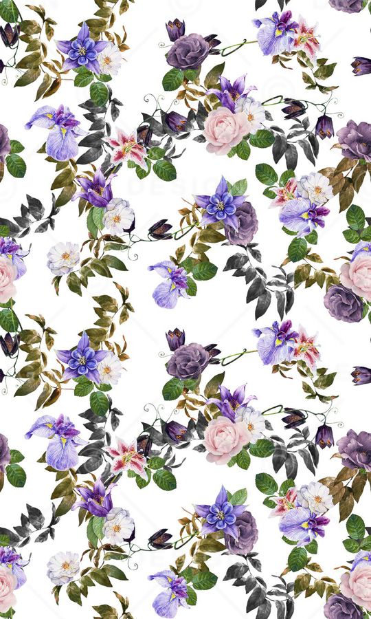 蓝花印花华亿平台图片