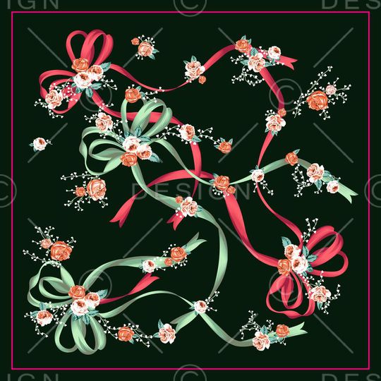 中国风印花华亿平台图片