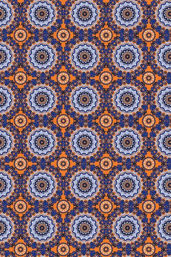 521104-民族风中东风格伊斯兰细密圆形花纹女