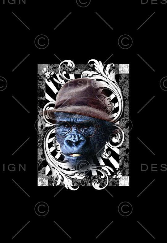 潮流时尚印花华亿平台图片