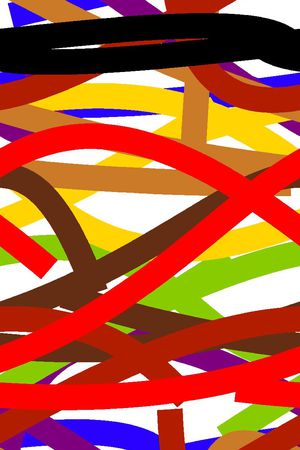 几何 个性线条 服装 家纺 箱包印花华亿平台图片