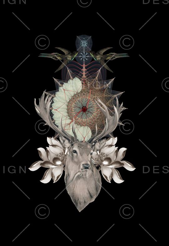 潮流时尚印花华亿平台图片