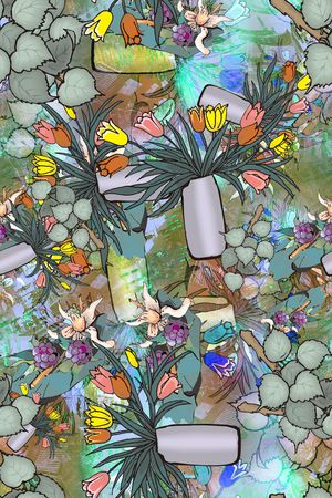 2016春夏印花华亿平台图片