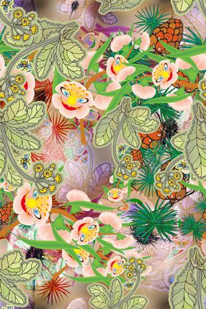 2016春夏印花华亿平台图片