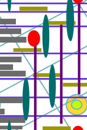 几何 印花 服装 家纺印花华亿平台图片