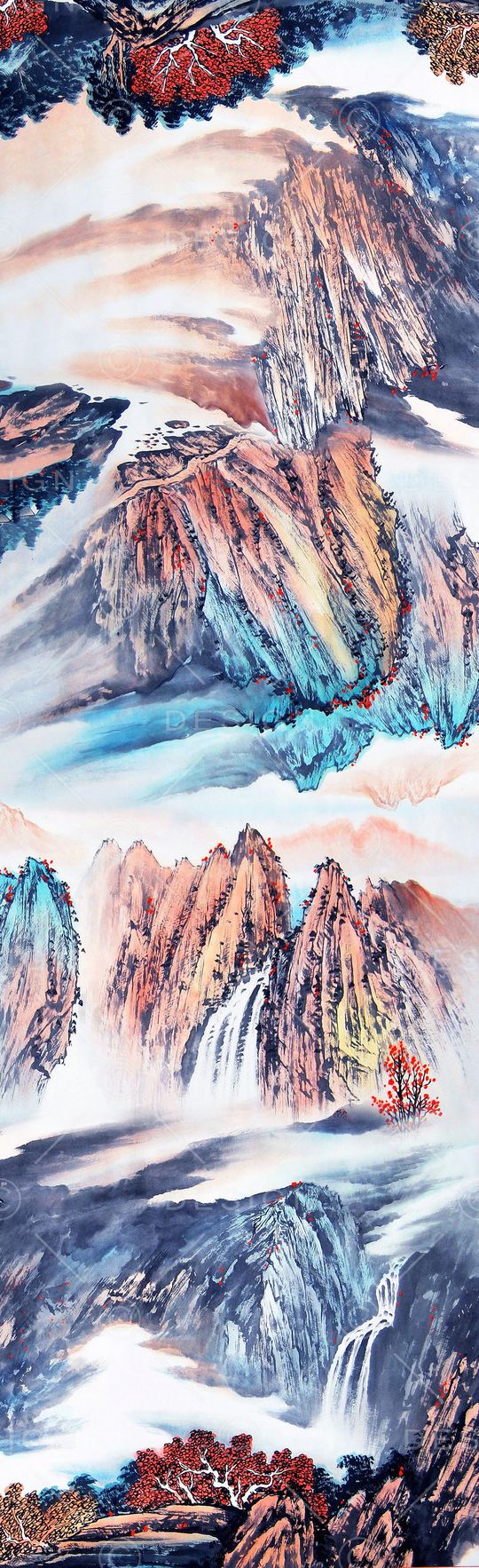 风景印花华亿平台图片