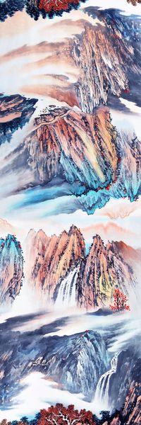 风景印花华亿平台图片