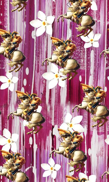 521335-原野中飞奔的骏马