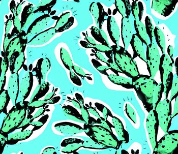 521458-涂鸦仙人掌