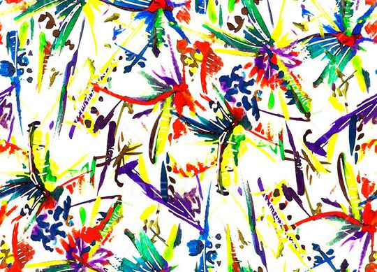 抽象印花华亿平台图片