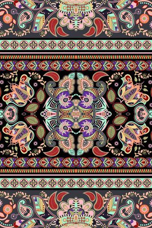 民族风印花华亿平台图片