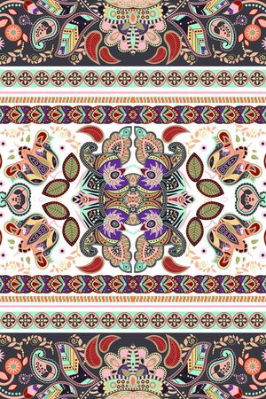 民族风印花华亿平台图片